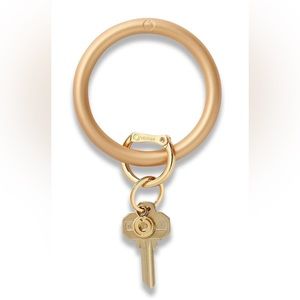Oventure Silicone Gold Big O Key Ring